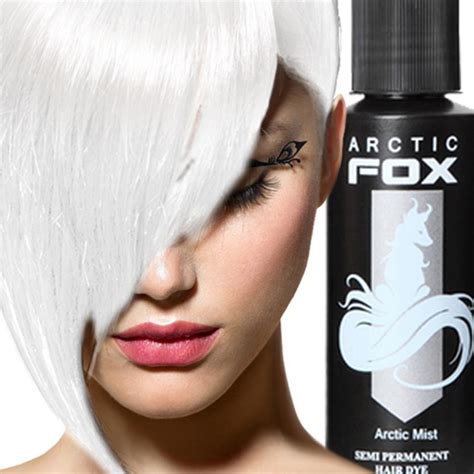 arctic fox hair color white